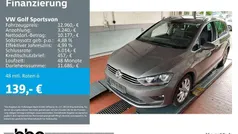 Grau Gebraucht 2016 VW Golf Sportsvan Highline Van / Kleinbus | 12.960 € (Superpreis)