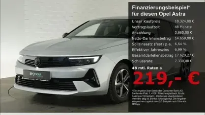 Gebraucht Opel Astra 131 PS (96 kW) 2024 Kristall silber (metallic) Kombi