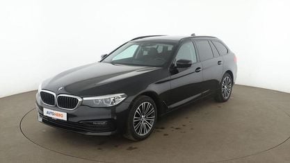 Usata BMW 520 Sport Line 190 CV (139 kW) 2019 Nero Station wagon