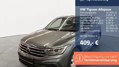 Platinum grey metallic Gebraucht 2022 VW Tiguan Allspace Life SUV | 32.925 € (Fairer Preis)