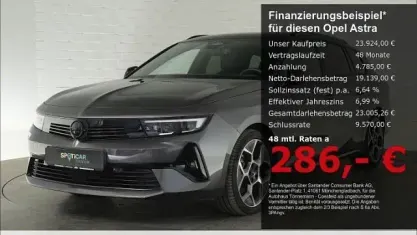 Gebraucht Opel Astra Ultimate 131 PS (96 kW) 2024 Grau Kleinwagen