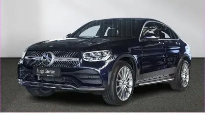 Brugt Mercedes GLC300 AMG 360 HK (264 kW) 2024 Blå Coupe