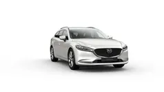 Rhodium white Gebraucht 2023 Mazda 6 Exclusive-Line Kombi | 30.000 € (Guter Preis)
