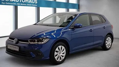 Gebraucht VW Polo Life 110 PS (80 kW) 2023 Blau Kleinwagen