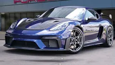 Blau Neu 2025 Porsche 718 Cayman GT4 Coupé | 189.729 €