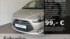 Met (weiss Gebraucht 2017 Hyundai ix20 Style Van / Kleinbus | 14.450 € (Fairer Preis)