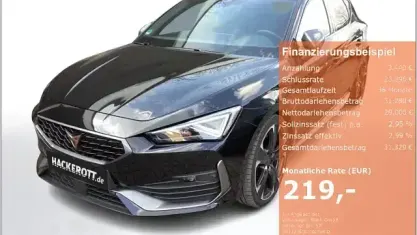 Gebraucht Cupra Leon VZ 301 PS (221 kW) 2024 Schwarz Limousine