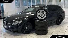 Schwarz, Gebraucht 2021 Mercedes C300 AMG Kombi | 36.780 € (Fairer Preis)