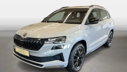 Gebraucht Skoda Karoq SportLine 190 PS (139 kW) 2023 Stahl grau SUV