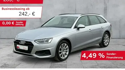 Gebraucht Audi A4 Comfort 136 PS (100 kW) 2024 Silber Kombi