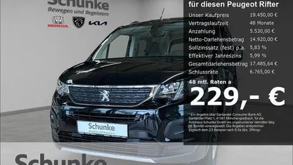 Gebraucht 2023 Peugeot Rifter Allure Van / Kleinbus | 19.450 € (Fairer Preis)