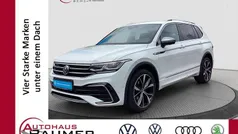 Pure white Gebraucht 2022 VW Tiguan Allspace R-line SUV | 30.950 € (Fairer Preis)