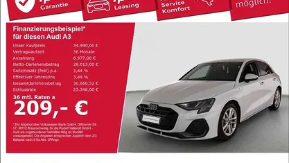Gebraucht 2025 Audi A3 S-Line Limousine | 34.990 € (Fairer Preis)