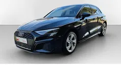 Mythosschwarz metallic Gebraucht 2023 Audi A3 Sportback S-Line Limousine | 31.990 € (Fairer Preis)