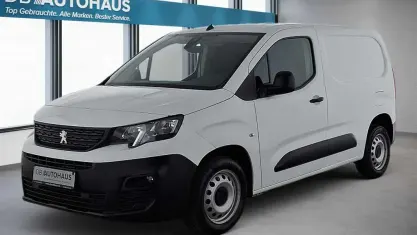 Gebraucht Peugeot Partner Premium 102 PS (75 kW) 2021 Weiß Van / Kleinbus