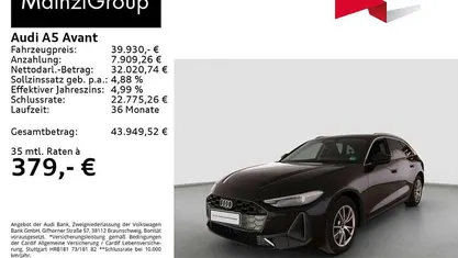 Gebraucht 2025 Audi A5 Sport Kombi | 39.930 € (Fairer Preis)