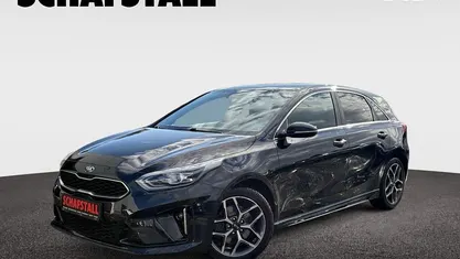 Gebraucht Kia Ceed GT GT-Line 136 PS (100 kW) 2019 Schwarz ((1k) zilinaschwarz met.) Limousine