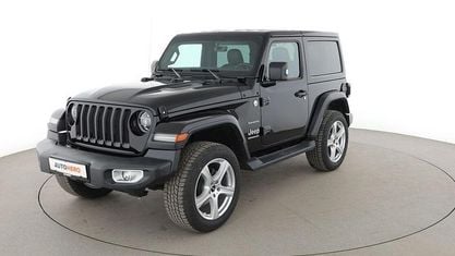Käytetty Jeep Wrangler Sahara 200 HP (147 kW) 2018 Musta Katumaasturi