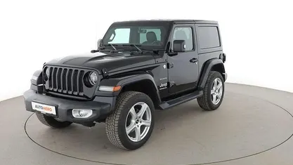 Begagnad Jeep Wrangler Sahara 200 HK (147 kW) 2018 Svart SUV