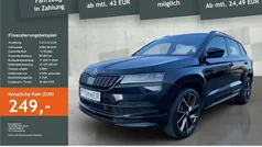 Schwarz Gebraucht 2022 Skoda Karoq SportLine SUV | 27.650 € (Fairer Preis)