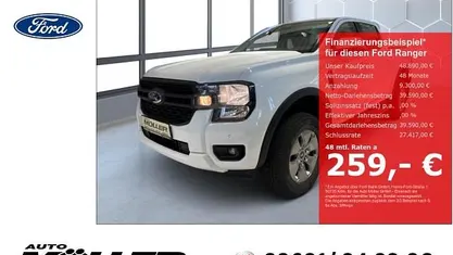 Neu Ford Ranger XLT 281 PS (206 kW) 2026 Weiss Pickup