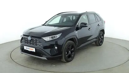 Gebraucht Toyota RAV4 Hybrid Lounge 178 PS (130 kW) 2019 Schwarz SUV