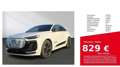 Second-hand Audi Q6 Sportback e-tron S-Line 225 kW (306 CP) 2026 Alb SUV