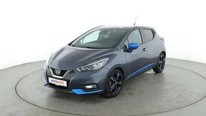 Grau Gebraucht 2017 Nissan Micra Tekna Limousine | 11.090 € (Fairer Preis)