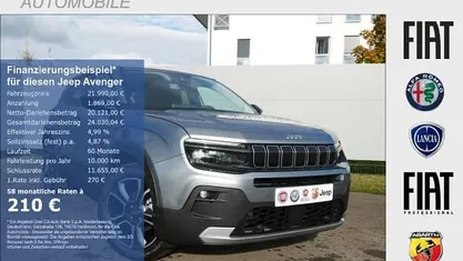 Grau Gebraucht 2024 Jeep Avenger Summit SUV | 21.990 € (Guter Preis)