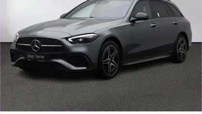 Lack selenitgrau Gebraucht 2024 Mercedes C300e AMG Kombi | 44.330 € (Fairer Preis)