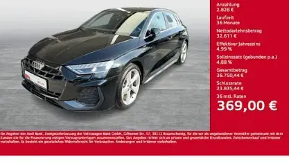 Usata Audi A3 S-Line 150 CV (110 kW) 2025 Berlina