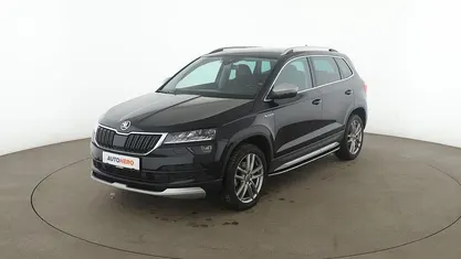 Second-hand Skoda Karoq Scout 4x4 190 CP (139 kW) 2020 Negru SUV