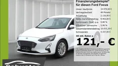 Weiss Gebraucht 2020 Ford Focus Titanium Limousine | 10.979 € (Fairer Preis)