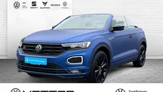 Ravennablau matt Gebraucht 2022 VW T-Roc Cabriolet R-line Edition Cabrio | 27.950 € (Guter Preis)