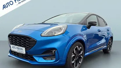 Gebraucht Ford Puma ST-Line X 125 PS (91 kW) 2022 Desert island blue metallic SUV
