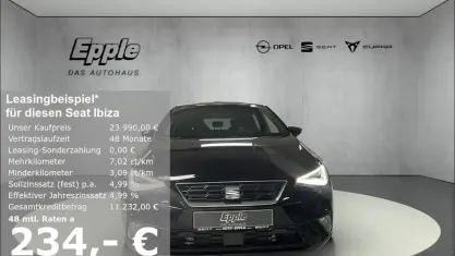 Gebraucht Seat Ibiza Black Edition 116 PS (85 kW) 2025 Schwarz Limousine