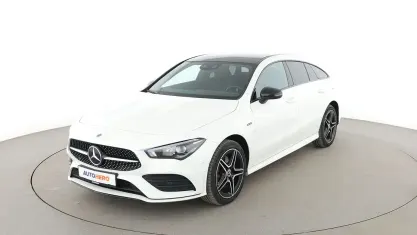 Gebraucht Mercedes CLA250e Shooting Brake AMG line 2020 Weiß Kombi