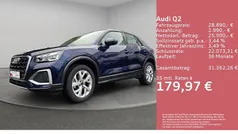 Blau Gebraucht 2024 Audi Q2 Advanced SUV | 28.890 € (Fairer Preis)