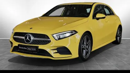 Gebraucht Mercedes A160 AMG 109 PS (80 kW) 2021 Unilack sonnengelb Kleinwagen