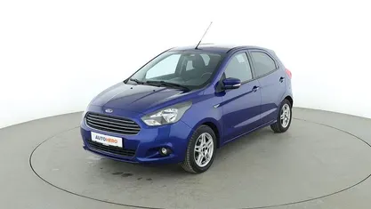 Gebraucht Ford Ka Plus Cool & Sound Edition 2016 Blau Kleinwagen