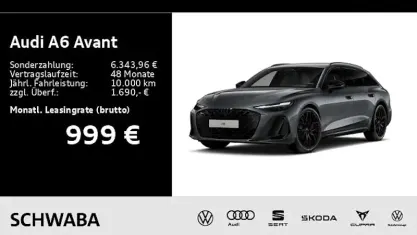 Neu Audi A6 Ambiente 367 PS (269 kW) 2026 Grau Kombi