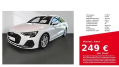 Weiß Gebraucht 2024 Audi A3 S-Line Limousine | 34.380 € (Fairer Preis)