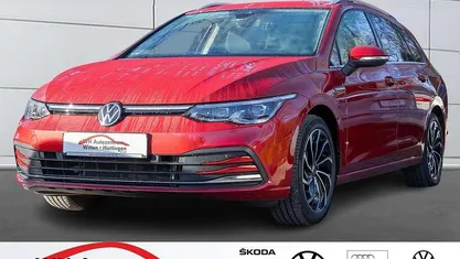 Kings red metallic Gebraucht 2021 VW Golf VIII Style Kombi | 23.878 € (Fairer Preis)