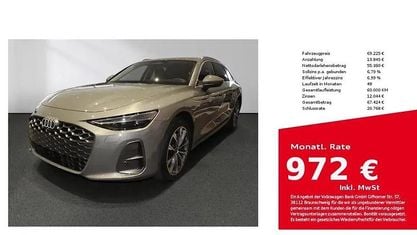 Nowe Audi A6 204 KM (150 kW) 2026 Szary Kombi