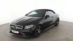 Schwarz Gebraucht 2018 Mercedes E200 AMG line Cabrio | 35.610 € (Guter Preis)