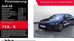 Schwarz Gebraucht 2023 Audi A8 Ambiente Limousine | 71.920 € (Fairer Preis)