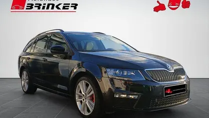 Gebraucht Skoda Octavia RS 220 PS (161 kW) 2014 Schwarzmagic perleffekt Kombi