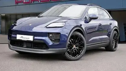 Neu Porsche Macan 4 Electric 300 kW (408 PS) 2026 Blau SUV