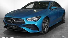 Metalliclack hyperblau Gebraucht 2024 Mercedes CLA200 AMG Coupé | 34.900 € (Guter Preis)