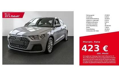 Pfeilgrauperleffekt Neu 2025 Audi A1 Sportback Kleinwagen | 27.890 € (Fairer Preis)